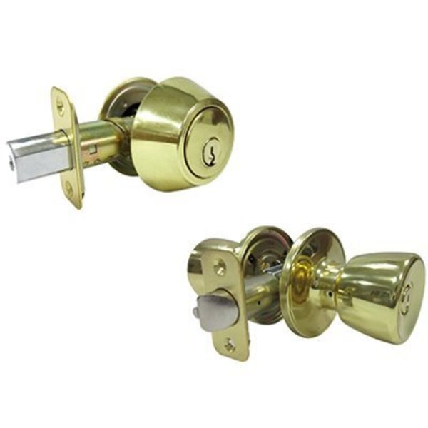 Taiwan Fu Hsing Industrial TG PB Tulip DBL Lockset BS7L2B KA3